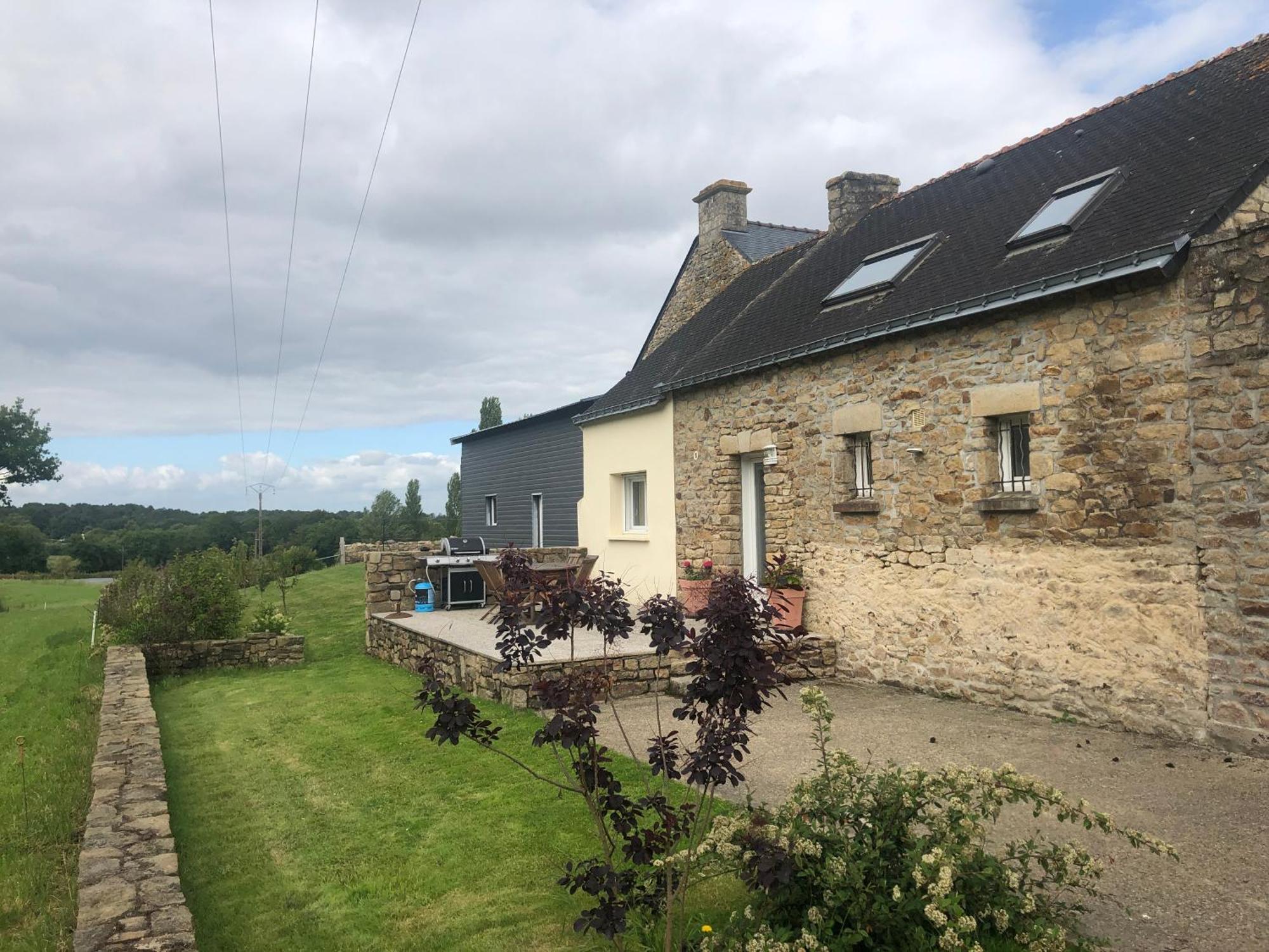 Gites Du Clos Du Ratz Arradon Bagian luar foto